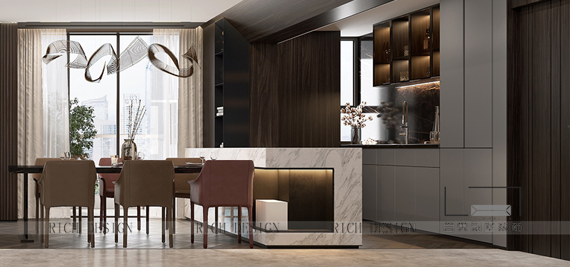 YUCHAO | 263m2 現(xiàn)代復式，極致浪漫主義