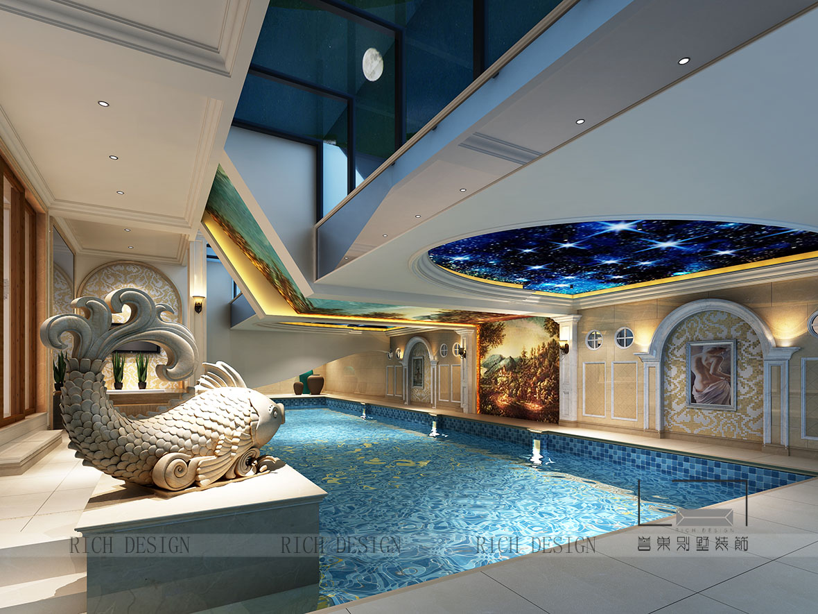 游泳池.jpg 華僑城曦城歐式游泳池裝修設(shè)計(jì)效果圖