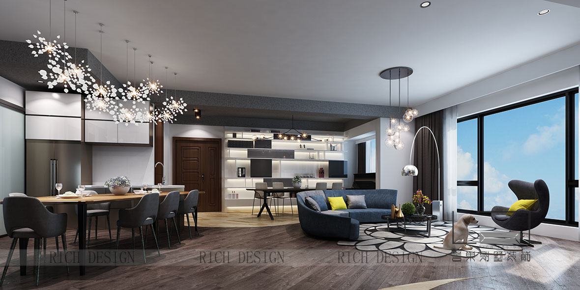 香山美別墅客廳角度二裝修 香山美別墅客廳角度二裝修效果圖