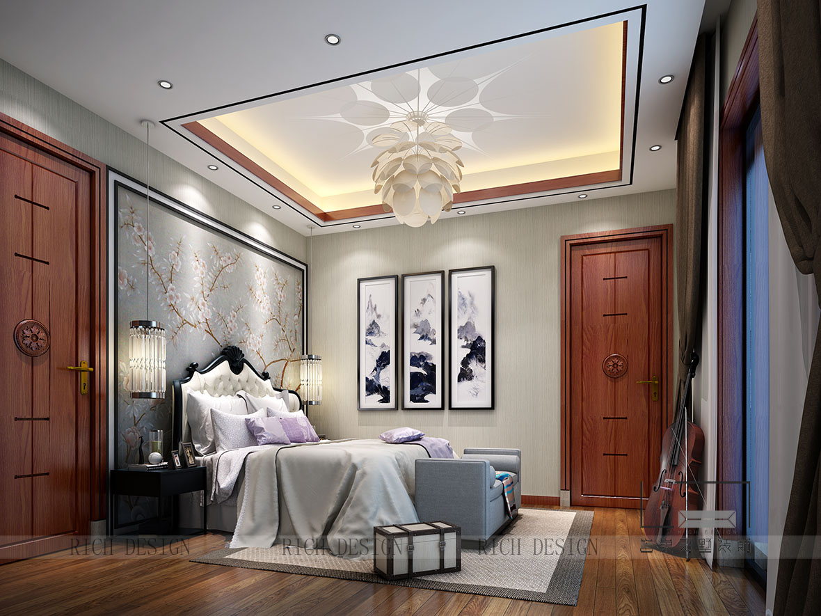 圣莫麗斯中式女兒房裝飾 圣莫麗斯中式女兒房裝飾效果圖