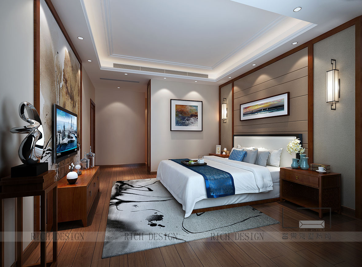 中洲二期9棟A01主人房裝修 中洲二期9棟A01主人房裝修效果圖