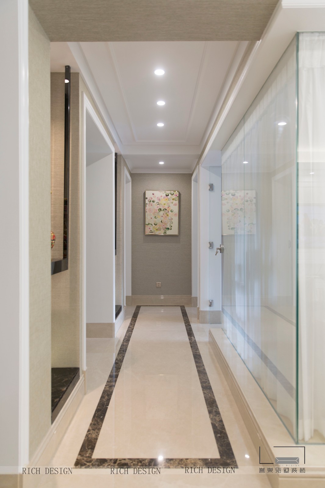10.jpg 萬澤云頂9棟3C走廊裝修欣賞圖