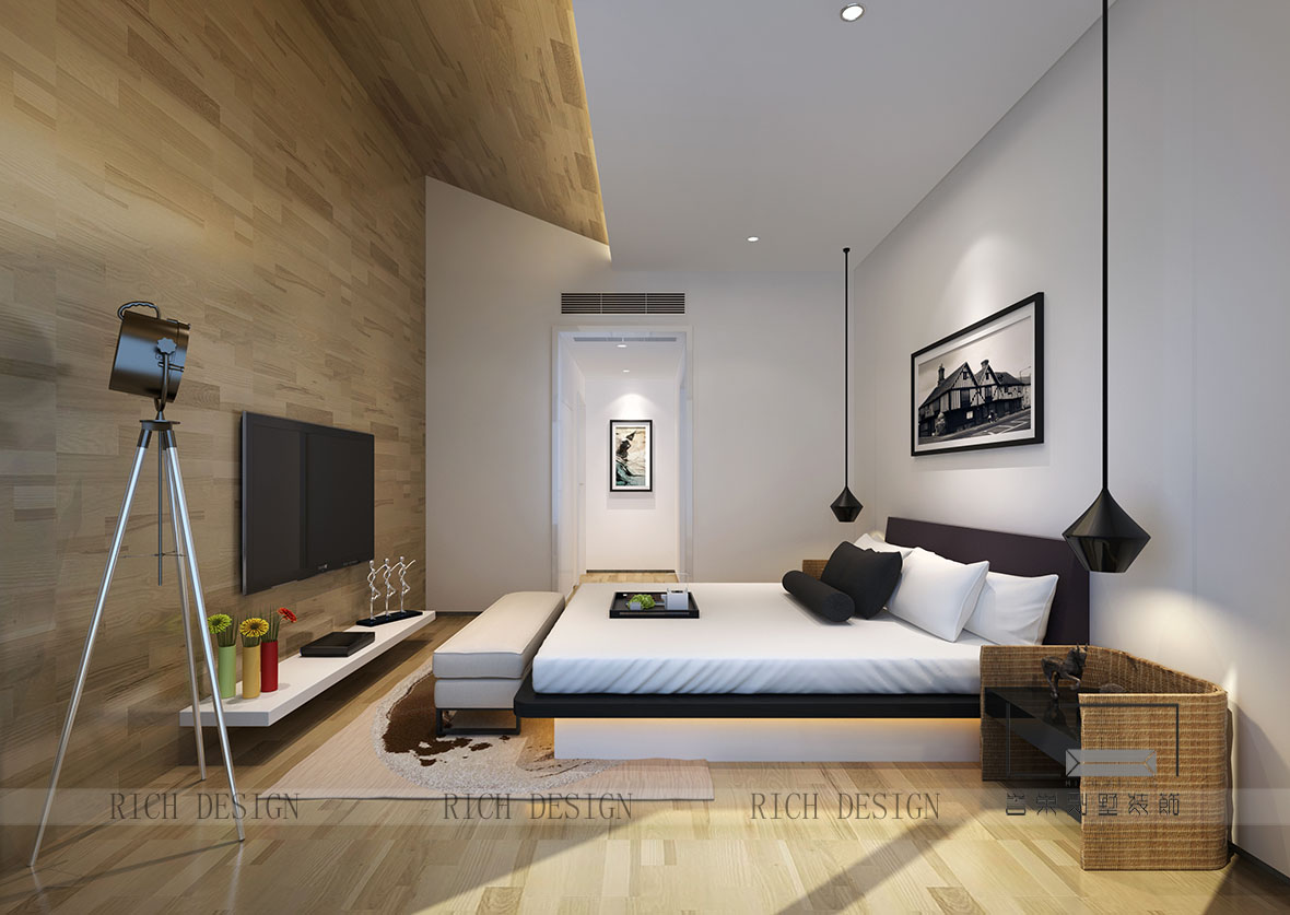 沙河新古典別墅次臥裝修效果圖 沙河新古典別墅次臥裝修效果圖