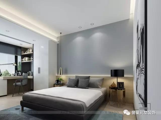 漢京山現(xiàn)代主臥裝飾設(shè)計(jì) 漢京山現(xiàn)代主臥裝飾設(shè)計(jì)效果圖