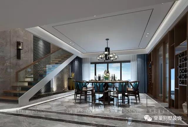 別墅中式餐廳裝飾 別墅中式餐廳裝飾效果圖