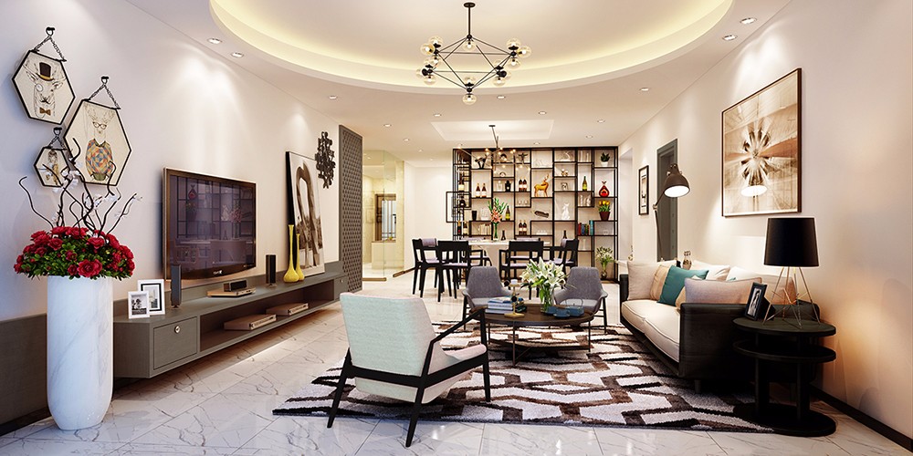 現(xiàn)代別墅客廳裝飾效果圖 現(xiàn)代別墅客廳裝飾效果圖