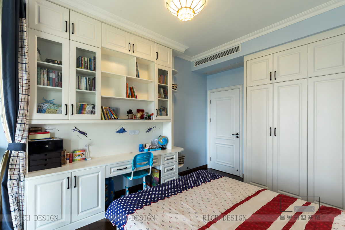 港鐵天頌美式兒童作業(yè)臺裝修實景圖 港鐵天頌美式兒童作業(yè)臺裝修實景圖