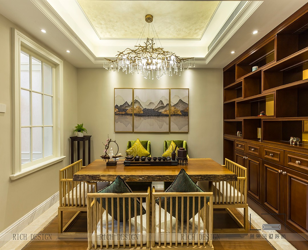 歐式九號公館別墅裝修室內(nèi)實景圖 歐式九號公館別墅裝修室內(nèi)實景圖