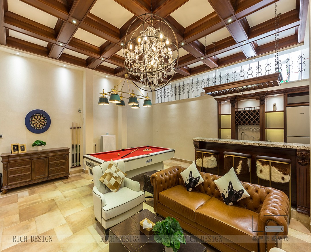 歐式九號公館別墅豪宅裝修實景圖 歐式九號公館別墅豪宅裝修實景圖