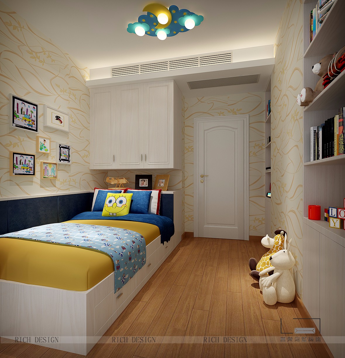 華潤城小孩房裝修設計效果圖