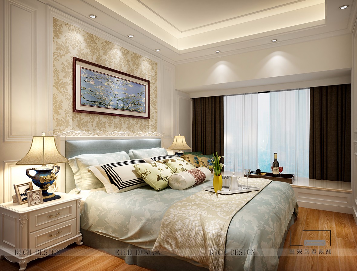 華潤城主臥裝修設計效果圖