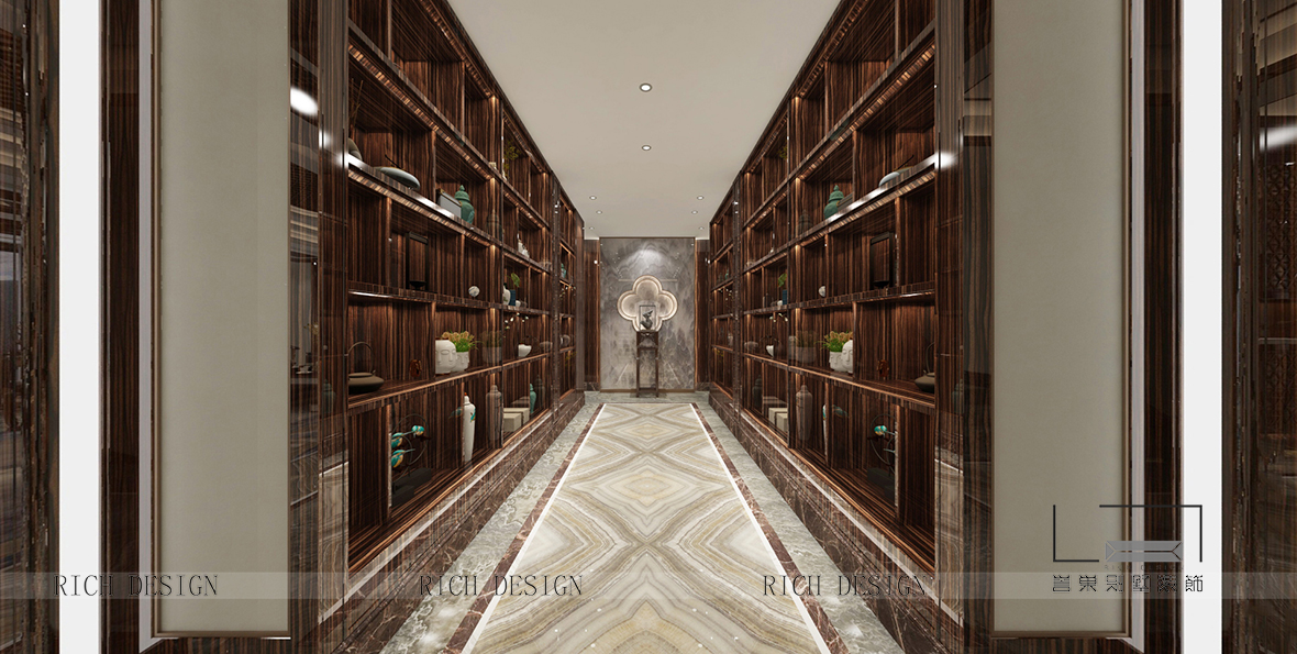 曦城別墅過廳裝修效果圖 曦城別墅過廳裝修效果圖