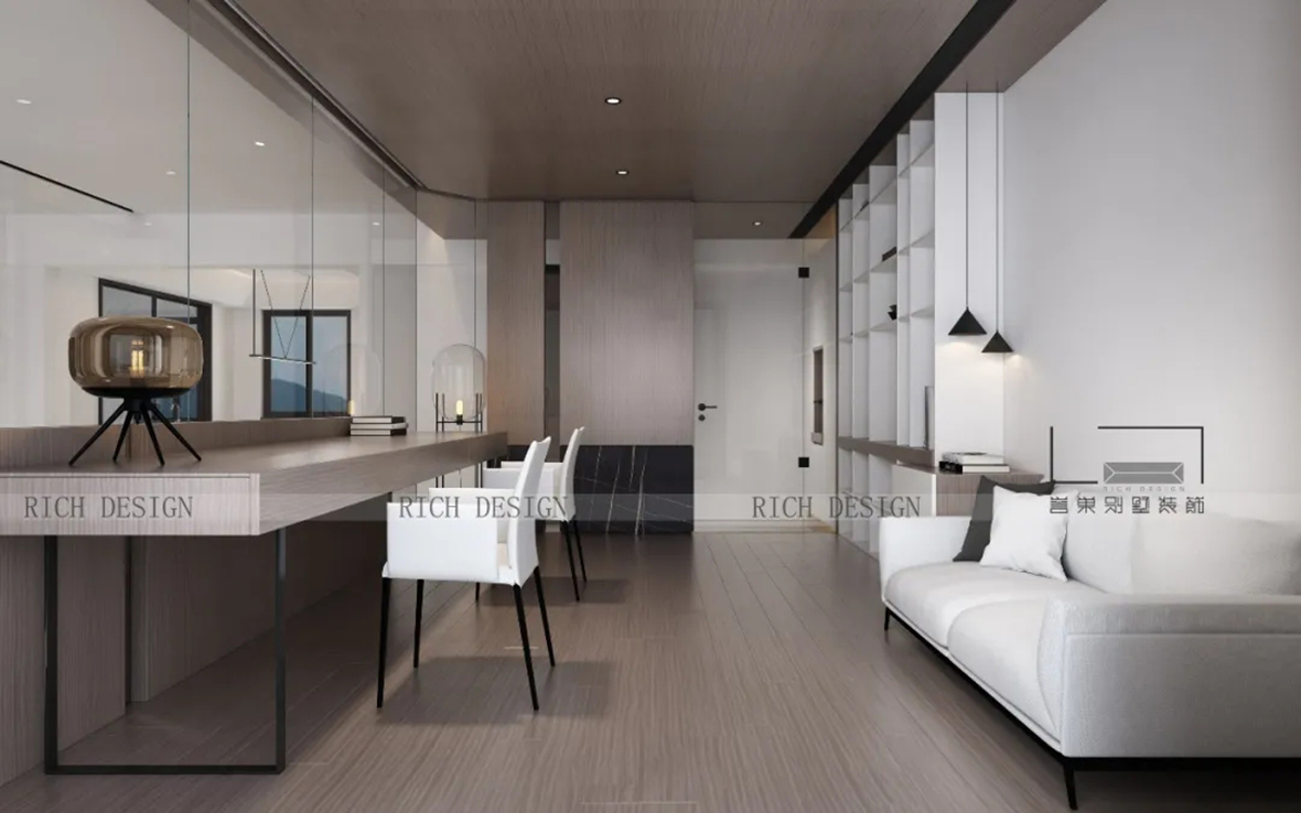 書房效果圖 書房效果圖