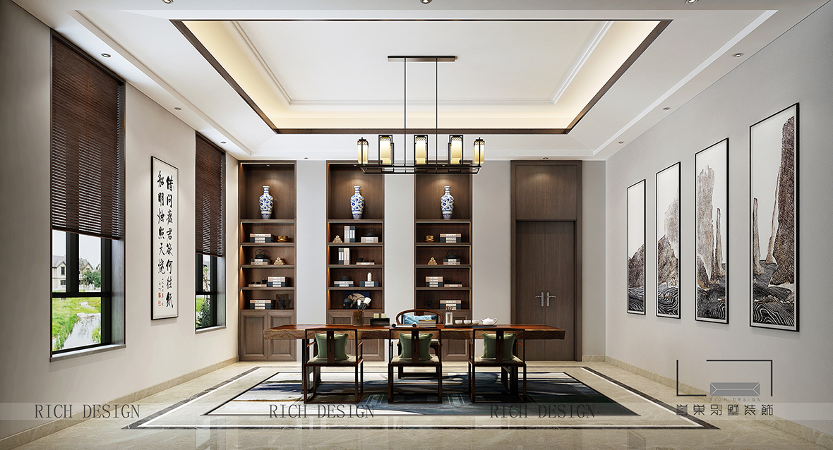 書房效果圖 書房效果圖